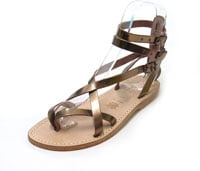 bronze sandals
