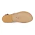 Sandales gladiateur femme en cuir marron artisanales