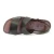 Sandales franciscains en cuir marron pour homme