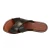 Ciabatte donna in pelle marrone artigianali