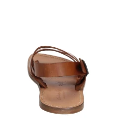 Sandales en cuir naturel artisanales fait en Italie