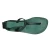Tongs sandales pour femme travaillé à la main en cuir vert