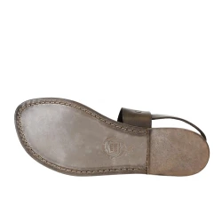 Schlamm Franziskaner-Ledersandalen für Damen in Italien von Handgefertigt