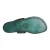 Chanclas de cuero verde para mujeres hecho a mano
