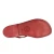 Sandali cuoio artigianali donna in pelle rosso