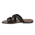 Handgemachte braunem Leder Herren Pantoffeln Sandalen