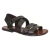 Hand gefertigte Herren-Sandalen aus dunkelbraunem Leder