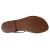 Sandales cuir femmes marron travaillées à la main