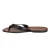 Handmade leather thongs for men with leather sole