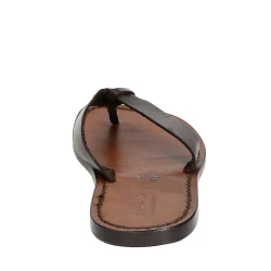 Correas de cuero para los hombres con suela de cuero