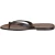 Tongs homme cuir marron fait à la main en Italie