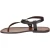 Handmade brown leather thong sandals for men