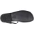 Sandalias de cuero negro para hombres