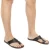 Brown leather thong sandals for men Handmade in Italy
