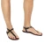 Herren Flip-Flop-Sandalen aus braunem Leder in Italien von Hand gefertigt