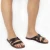 Handgemachte braunem Leder Herren Pantoffeln Sandalen
