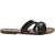 Damen-Riemchen-Sandalen aus dunkelbraune Leder in Italien von Handgefertigt