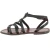Women's dark brown gladiator sandals Handmade in Italy