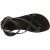 Handgefertigte Damen-Sandalen im Slave-Look aus Schwarze Leder