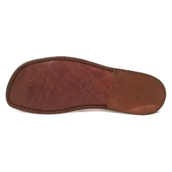 Marrón sandalias de gladiador de los hombres hechos a mano en Italia