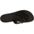 Hand gefertigte Damen-Sandalen mit schwarzen Lederriemengeflecht und Ledersohle