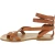 Sandales gladiateur homme en cuir marron claire fait à la main