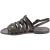 Damen Flip-Flop-Sandalen aus braunem Leder in Italien von Hand gefertigt