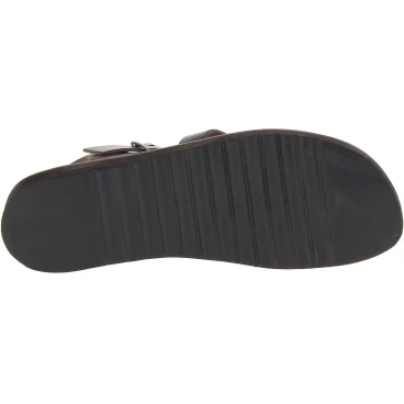 Sandales cuir artisanales homme travaillé à la main marron