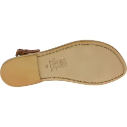 Sandales en cuir femme travaillé à la main en Italie