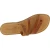 Handgefertigte Damen Flip Flops aus hellbraunem Leder