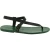 Sandalias de piel verdes para hombres hechas a mano