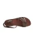 Sandale franciscain artisanales pour famme en cuir tête de maure