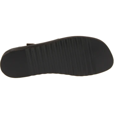 Handmade in Italy men's sandals in dark brown leather