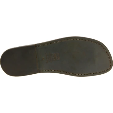 Sandalias de cuero barro heches a mano para hombres