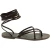 Spartiates sandales femme en cuir boue artisanales fait en Italie