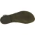 Flat strappy leather sandals mud color handmade in Italy