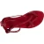 Women's strappy red leather sandals Handmade in Italy