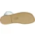 Sandalias de gladiador para hombre en piel blanca hechas a mano en Italia
