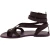 Men's violet leather roman gladiator sandals Handmade in Italy