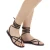 Sandalias de mujer en cuero color violeta hechas a mano