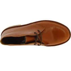 Botas desierto para mujer de cuero marrón Hecho a mano en Italia
