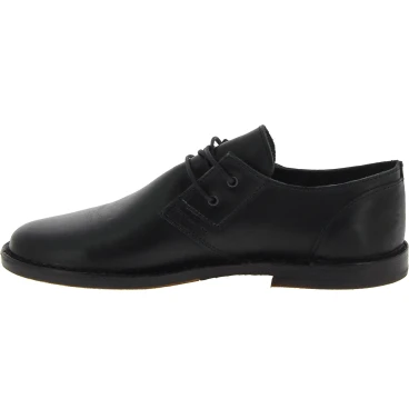 Chaussures basses femme en cuir noir artisanales fabriqué en Italie