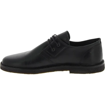 Scarpe basse da donna in pelle nera fatte a mano in Italia
