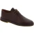 Women's dark brown leather low top shoes handmade in Italy