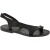 Black leather thong sandals for women Handmade in Italy