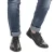 Zapatos bajos para hombre de cuero negro Hecho a mano en Italia