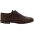 Chaussures basses homme en cuir marron foncé artisanales fabriqué en Italie