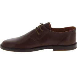 Zapatos bajos para hombre de cuero marrón oscuro Hecho a mano en Italia
