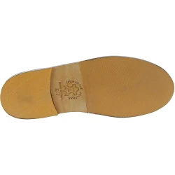 Zapatos bajos para hombre de cuero marrón oscuro Hecho a mano en Italia
