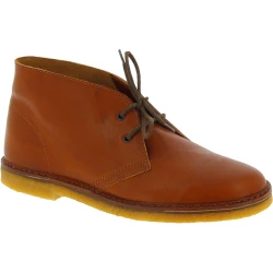 Desert boots homme en cuir marron artisanales fabriqué en Italie
